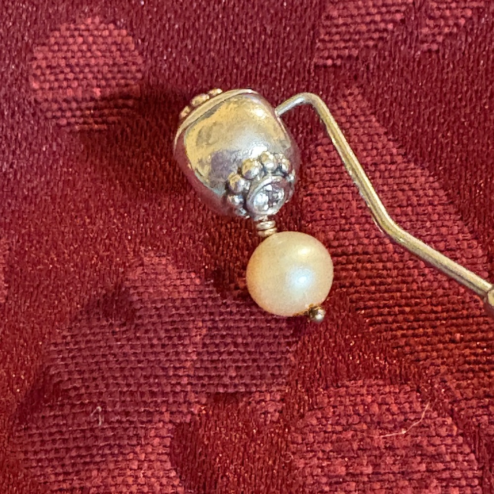 PANDORA PEARL OF WISDOM DANGLE CLIP - Picture 11 of 16